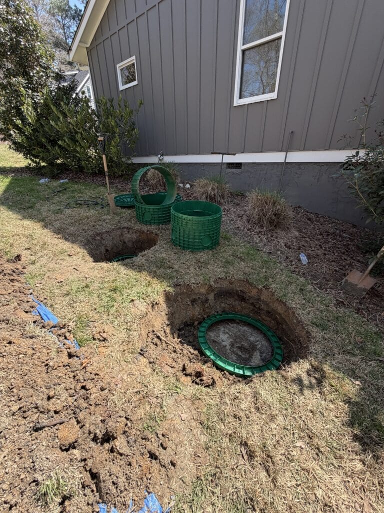 Installing Septic System