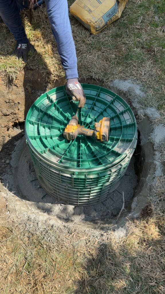 Installation at Lake Oconee property