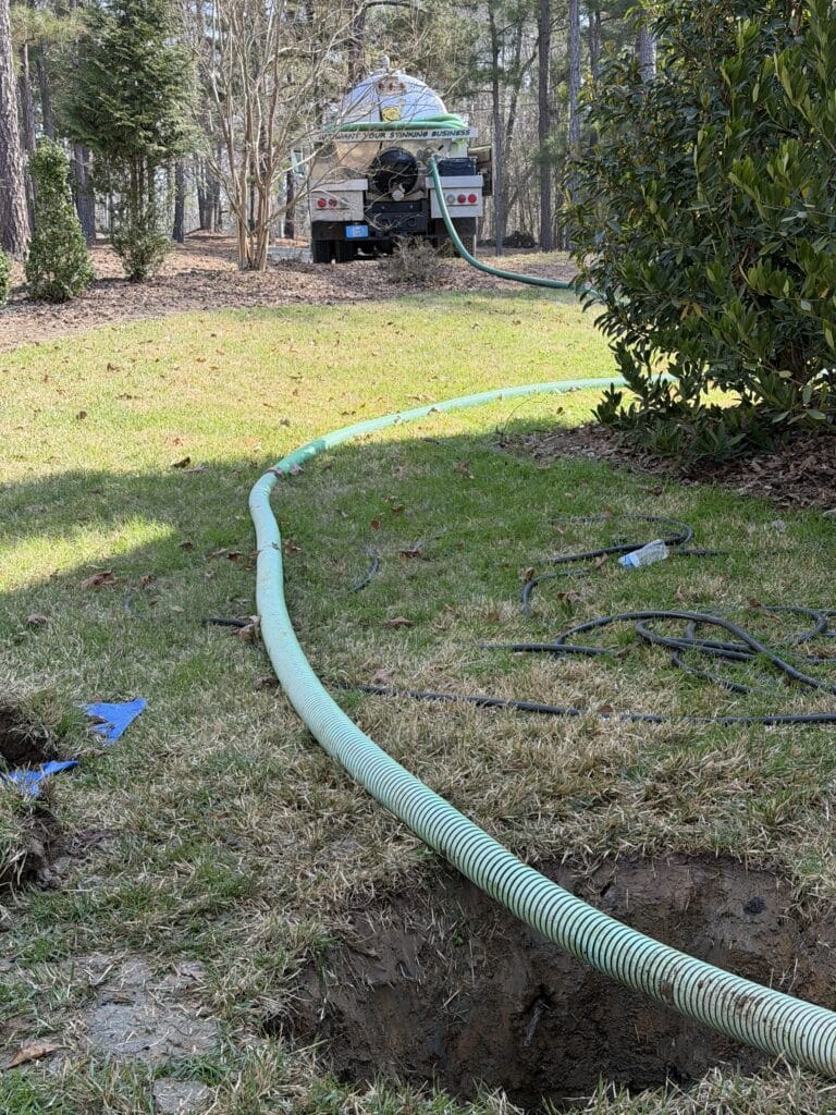 Septic Tank Pumping Truck