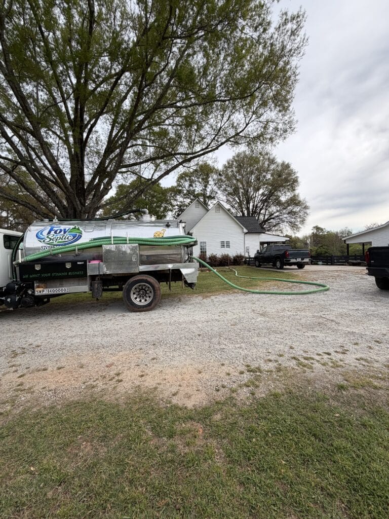 Septic Tank Pumping Truck Foy Septic