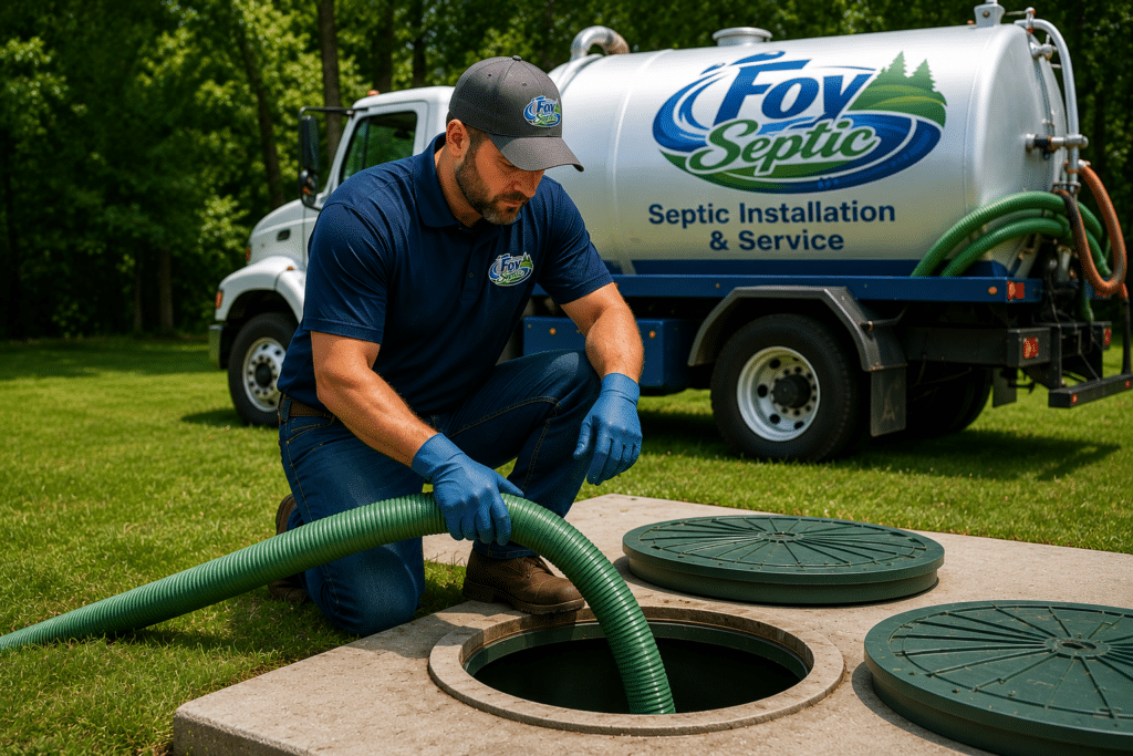 septic tank pumping madison ga